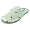 Bone White Palm Tree  Espadrille Ladies Sandals