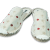Bone White Palm Tree  Espadrille Ladies Sandals