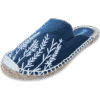 Blue Wing Teal Lavender Espadrille Ladies Sandals