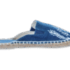 Blue Wing Teal Lavender Espadrille Ladies Sandals