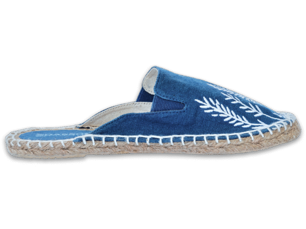 Blue Wing Teal Lavender Espadrille Ladies Sandals