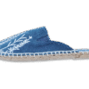 Blue Wing Teal Lavender Espadrille Ladies Sandals