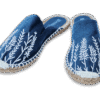 Blue Wing Teal Lavender Espadrille Ladies Sandals