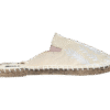 Pearl Ivory Lavender Espadrille Ladies Sandals