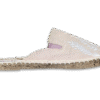 Coconut Cream Lavender Espadrille Ladies Sandals