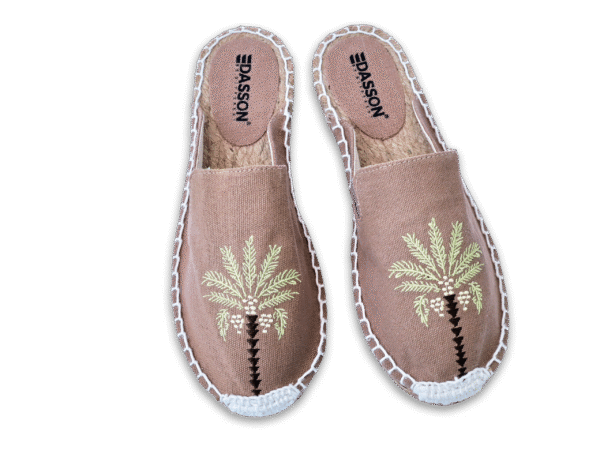 Brown’s Robe Palm Tree Espadrille Ladies