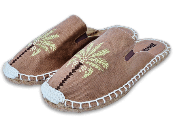 Brown’s Robe Palm Tree Espadrille Ladies
