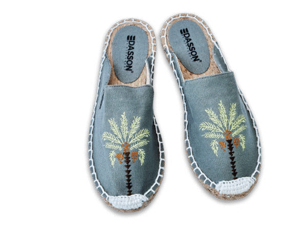 Mountain View Palm Tree Espadrille Ladies Sandals