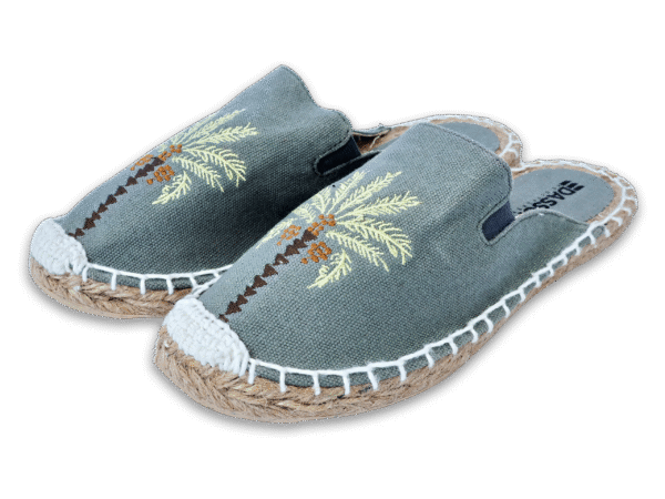 Mountain View Palm Tree Espadrille Ladies Sandals