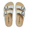 Azure Petal Cork Sandals