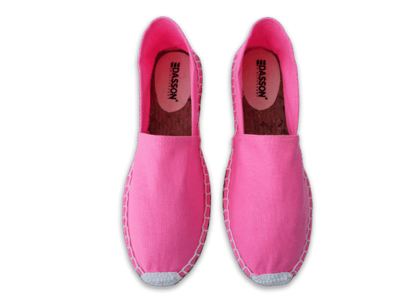 Pink Canvas Espadrille Ladies Sandals