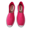 Red Canvas Espadrille Ladies Sandals