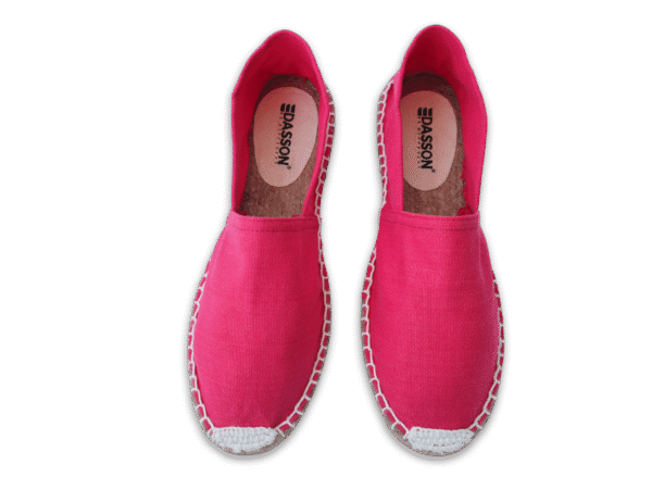 Red Canvas Espadrille Ladies Sandals