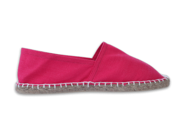 Red Canvas Espadrille Ladies Sandals