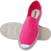 Red Canvas Espadrille Ladies Sandals