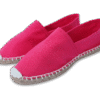 Red Canvas Espadrille Ladies Sandals