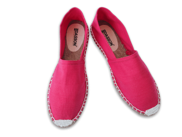 Red Canvas Espadrille Ladies Sandals