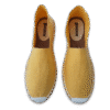 Yellow Canvas Espadrille Ladies Sandals