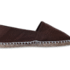 Brown Canvas Espadrille Men's Sandals
