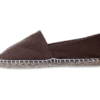 Brown Canvas Espadrille Men's Sandals