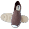 Brown Canvas Espadrille Men's Sandals
