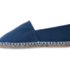 Blue Canvas Espadrille Ladies Sandals