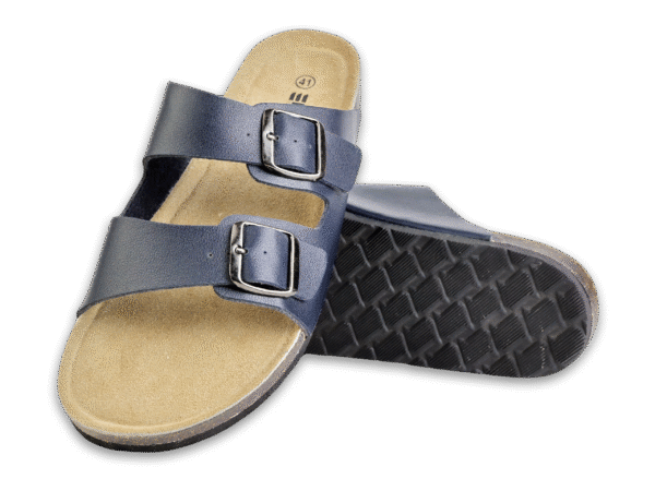 Navy Duo Comfort - Men’s Cork Sandals