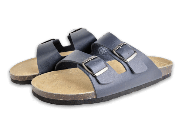 Navy Duo Comfort - Men’s Cork Sandals
