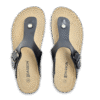 Classic Buckle Thong Cork Sandals