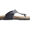 Classic Buckle Thong Cork Sandals
