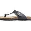 Classic Buckle Thong Cork Sandals