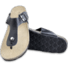 Classic Buckle Thong Cork Sandals