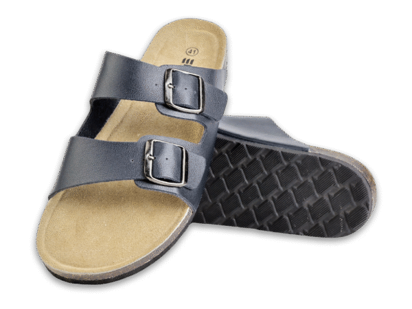 Black Duo Comfort - Men’s Cork Sandals