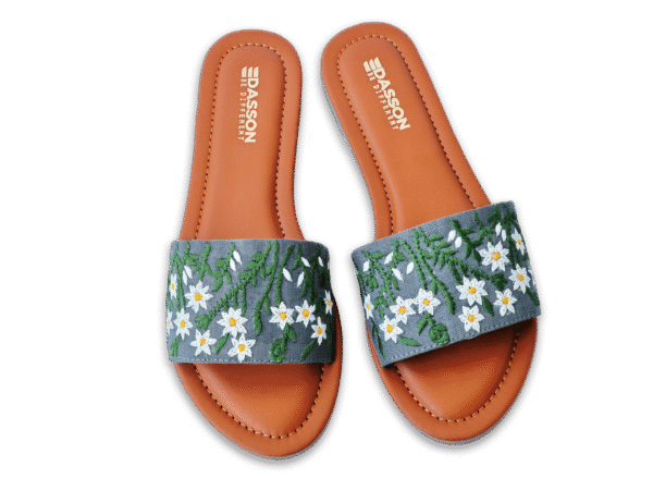Wild Bloom Slide Sandal