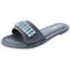 Blue Gem Slide Sandal