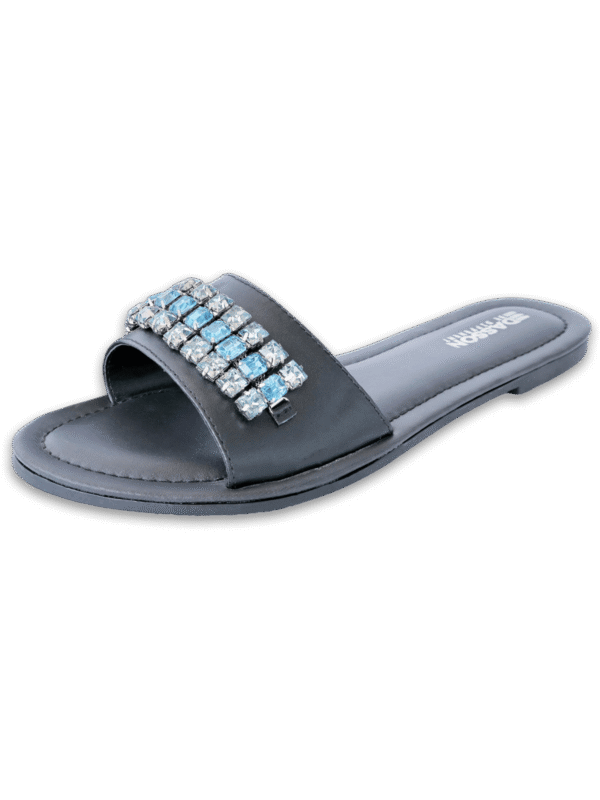 Blue Gem Slide Sandal