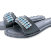 Blue Gem Slide Sandal