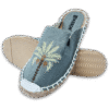 Mountain View Palm Tree Espadrille Ladies Sandals