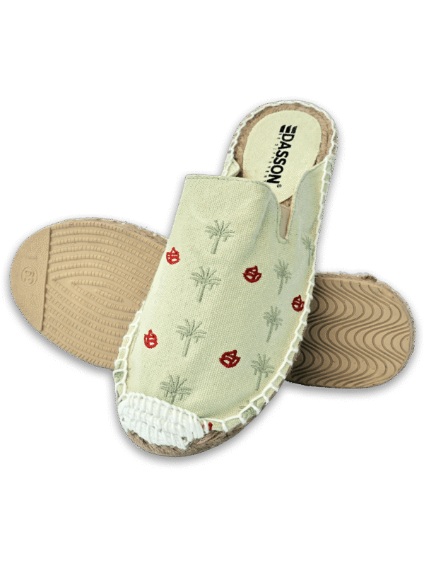 Bog Palm Tree  Espadrille Ladies Sandals