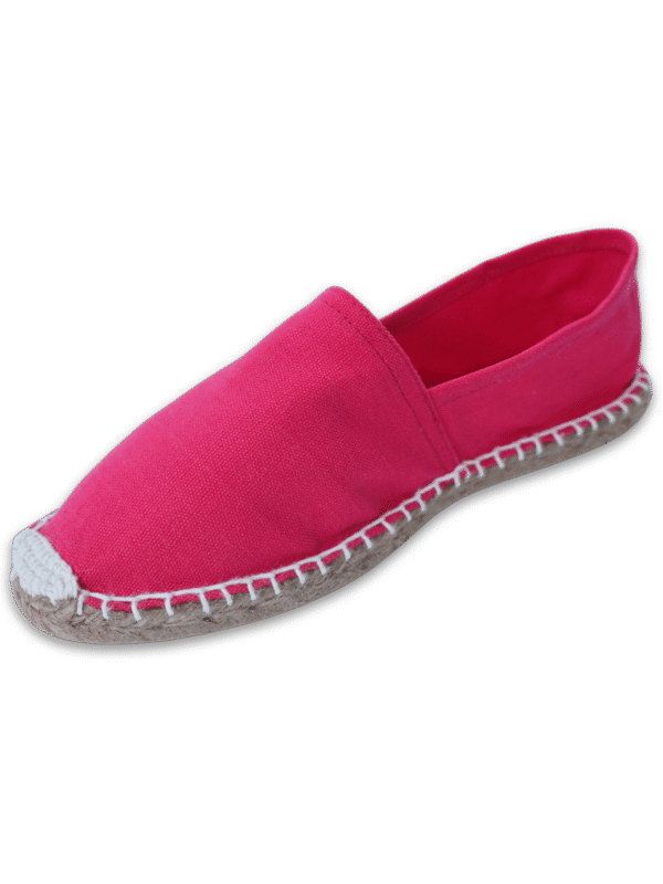 Red Canvas Espadrille Ladies Sandals