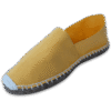 Yellow Canvas Espadrille Ladies Sandals