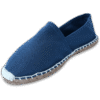 Blue Canvas Espadrille Ladies Sandals