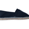 Black Canvas Espadrille Men's Sandals