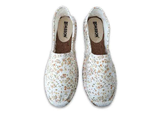 Summer Blossom Canvas Espadrille Ladies Sandals