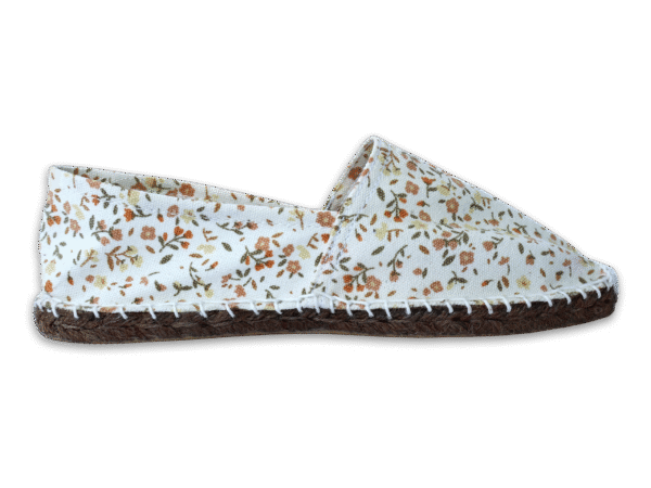 Summer Blossom Canvas Espadrille Ladies Sandals