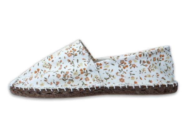 Summer Blossom Canvas Espadrille Ladies Sandals