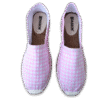 Pink Picnic Canvas Espadrille Ladies Sandals