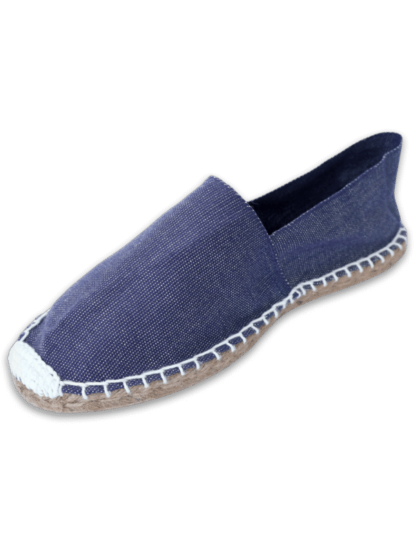 Blue Jeans Canvas Espadrille Ladies Sandals