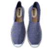 Blue Jeans Canvas Espadrille Ladies Sandals