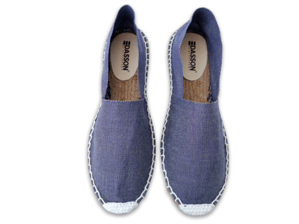 Blue Jeans Canvas Espadrille Ladies Sandals